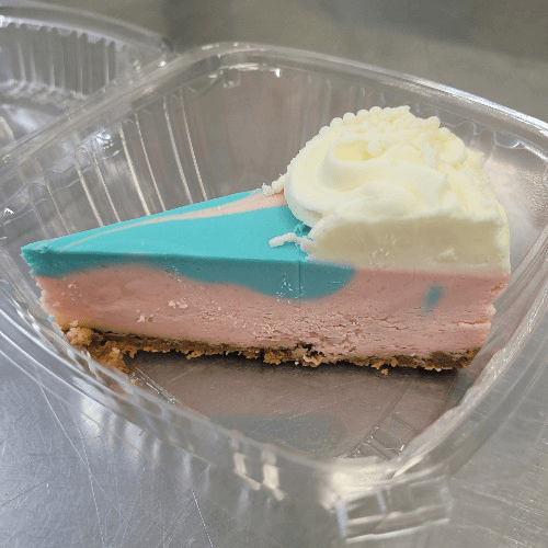 Cotton Candy Cheesecake.