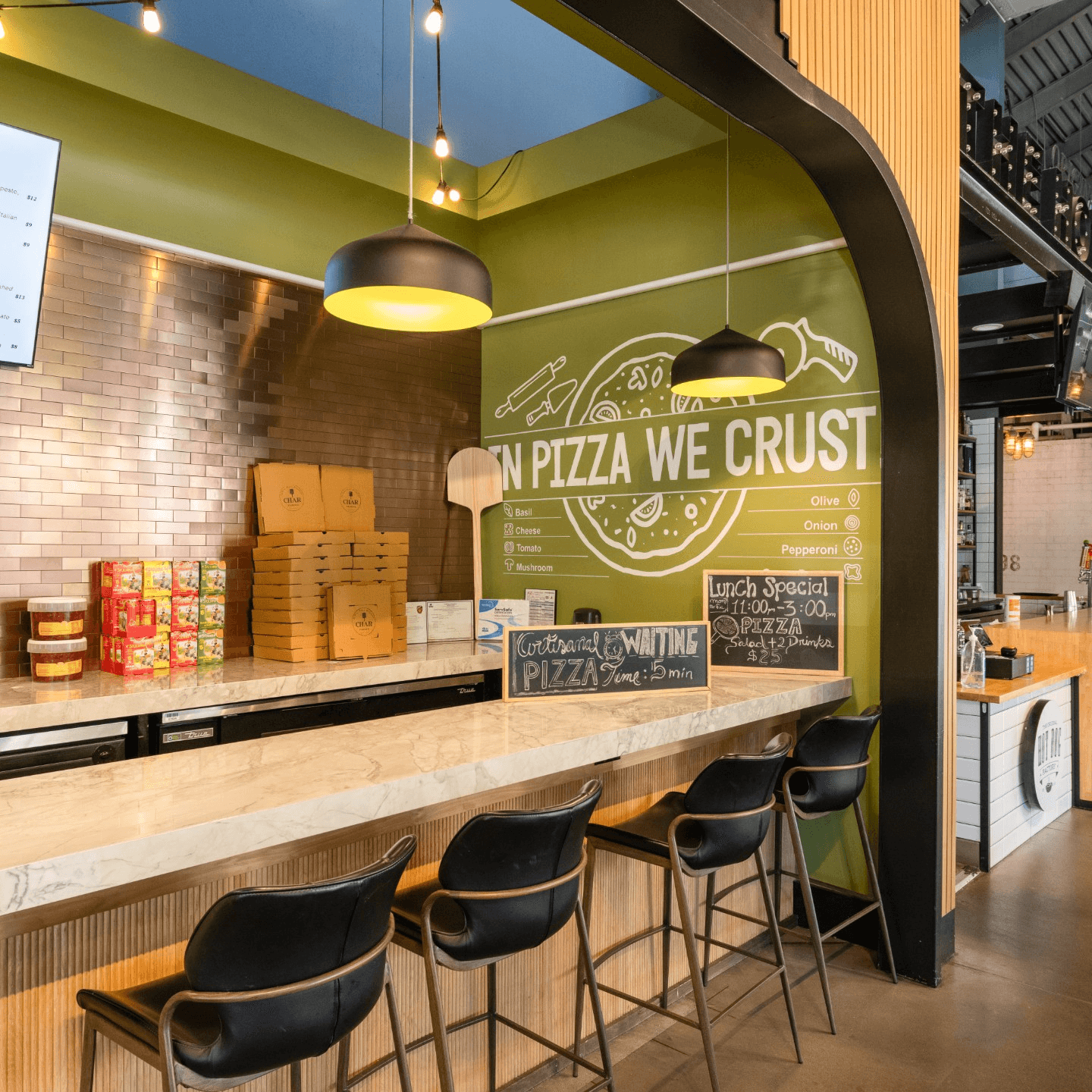 Welcome to CHAR Pizzeria