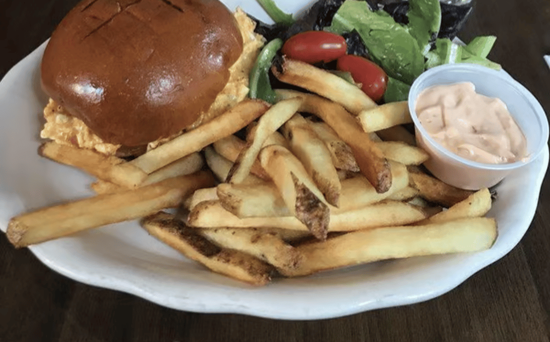 Moroccan Egg & Cheese Sandwich.