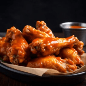 6 Pcs Chicken wings Combo.