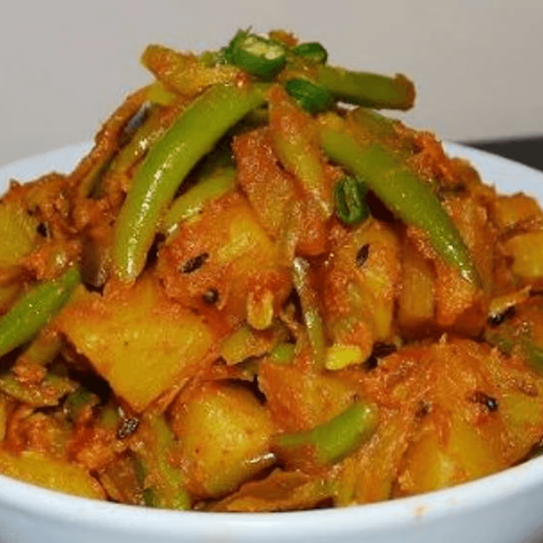 Aloo Seemi (vegan).