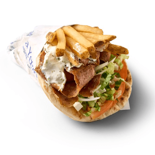 Beef & Lamb Yeero Pita.