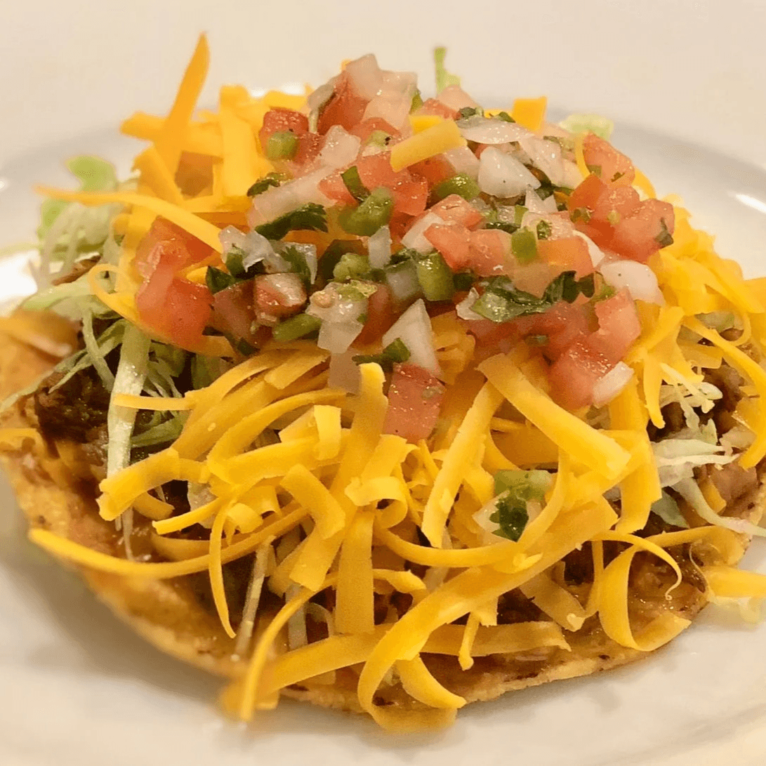 Chicken Tostada.