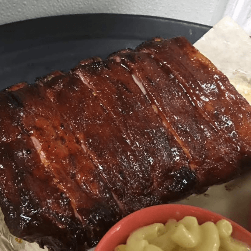 Half Slab Spare Ribs Entree.