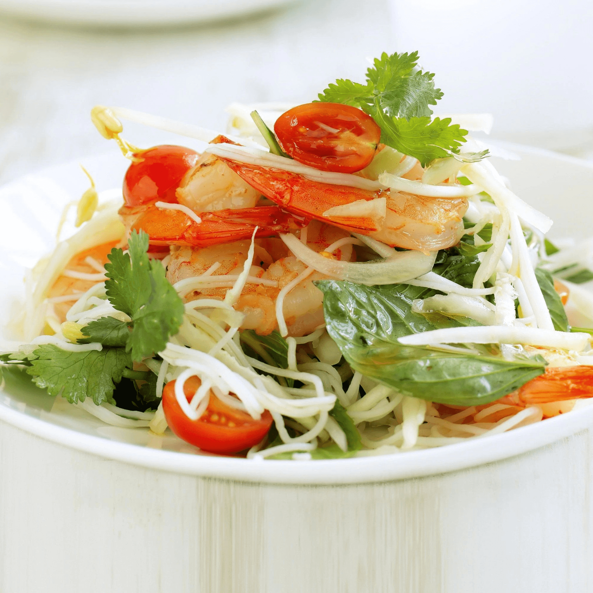 Thai Shrimp Papaya Salad.