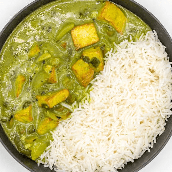 Green chili entrée.