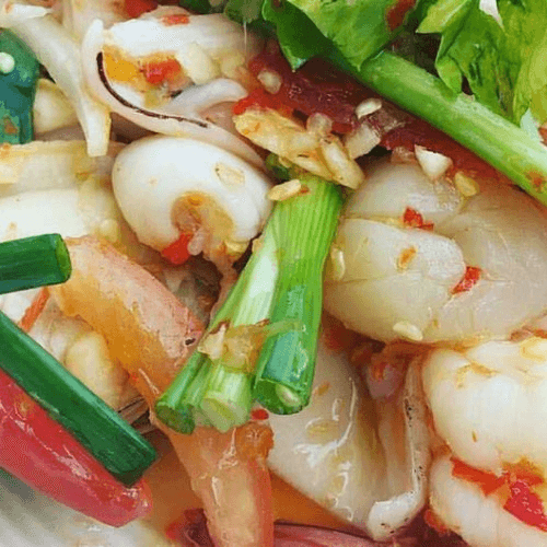 Yum Talay (Thai Seafood Salad)