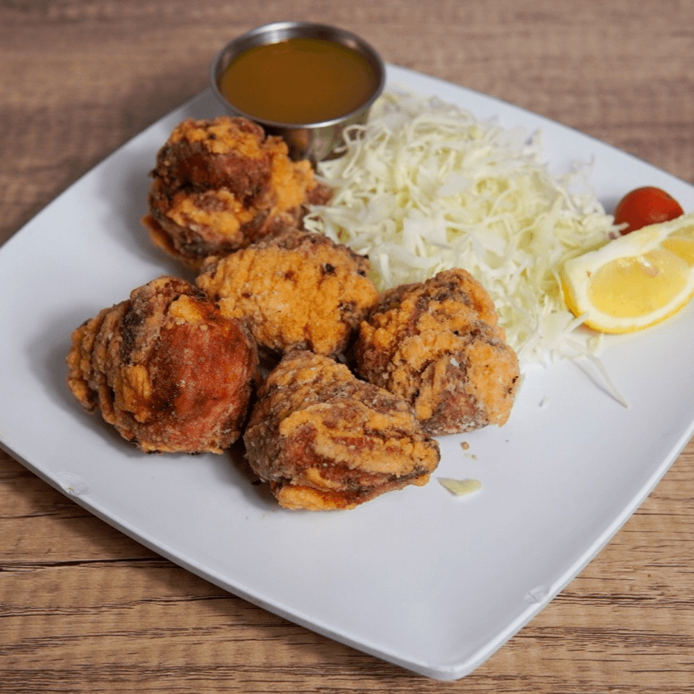 Chicken (Organic Jidori) Karaage　地鳥の唐揚げ.