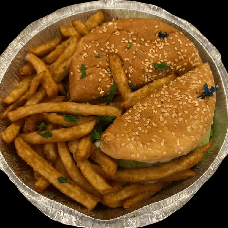 Brazilian Specialty Burger X-tudo.