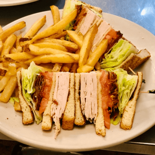 Turkey Triple decker Sandwich