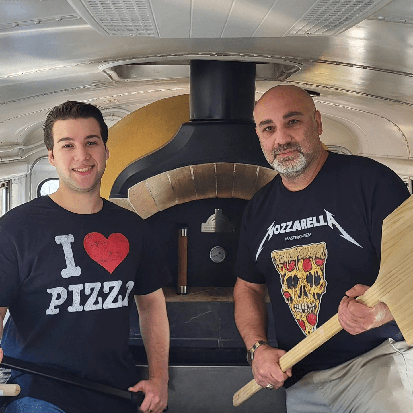 Simonetta's Brick Oven Pizza Bus