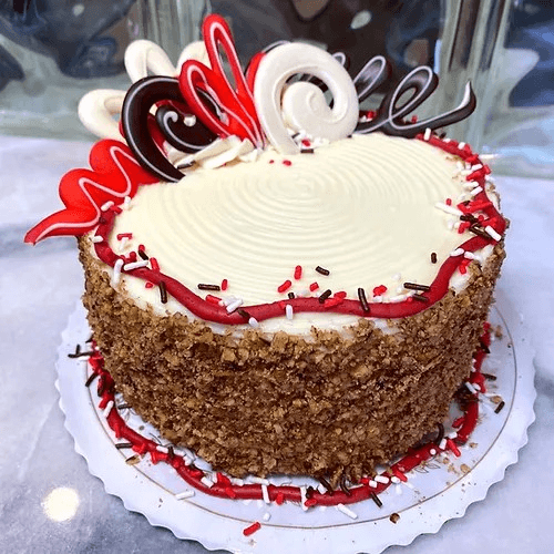 6" Red Velvet Cake-Serves 6-8