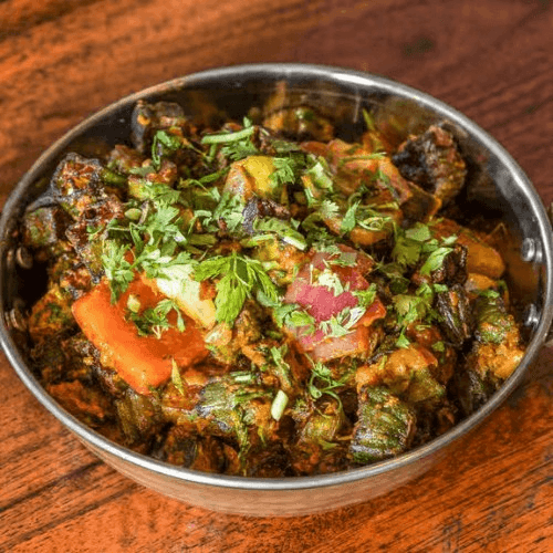 Bhindi Masala Tray.