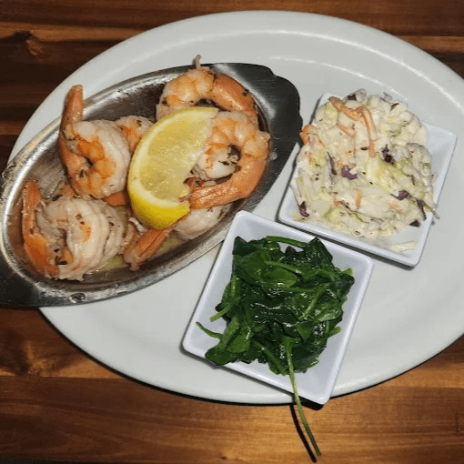 Shrimp Scampi Dinner.