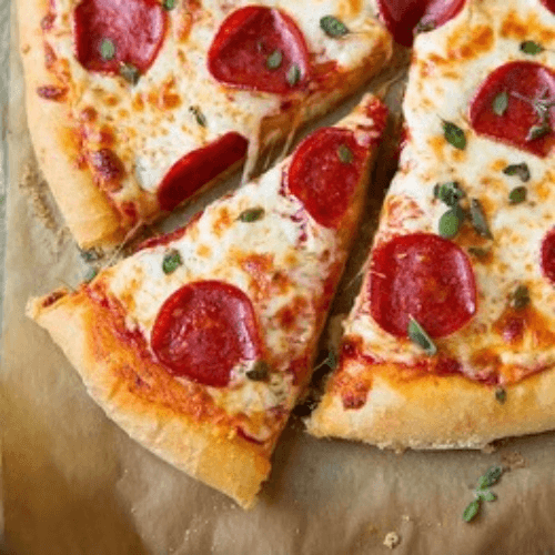 Cheese Pizza with 1 Topping.