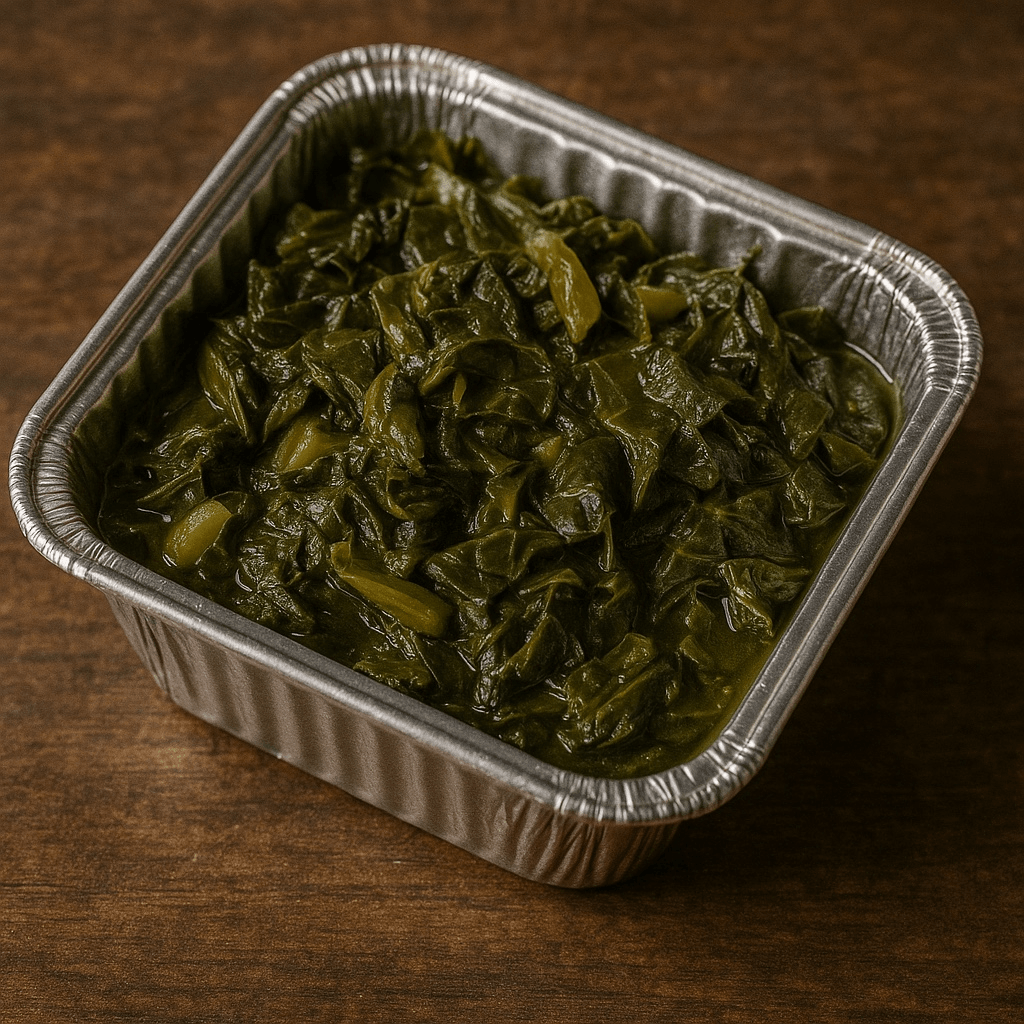 Thanksgiving Individual Collard Greens.