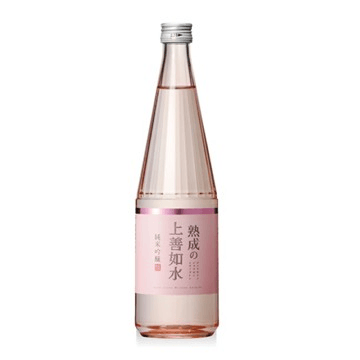 Jozen Aged Pink junmai ginjo bottle　熟成の上善如水　純米吟醸　四合瓶.