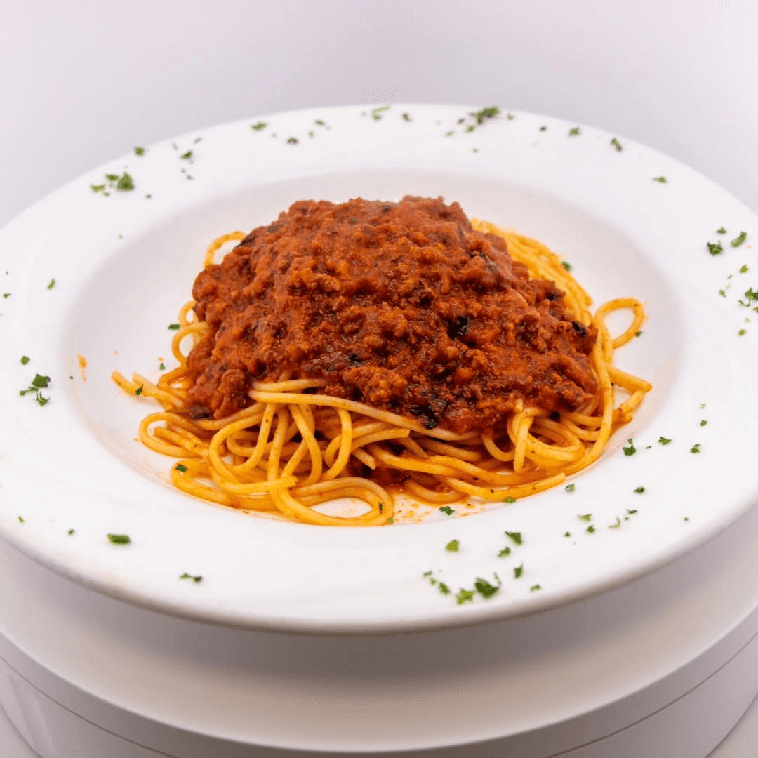 Pasta Bolognese.