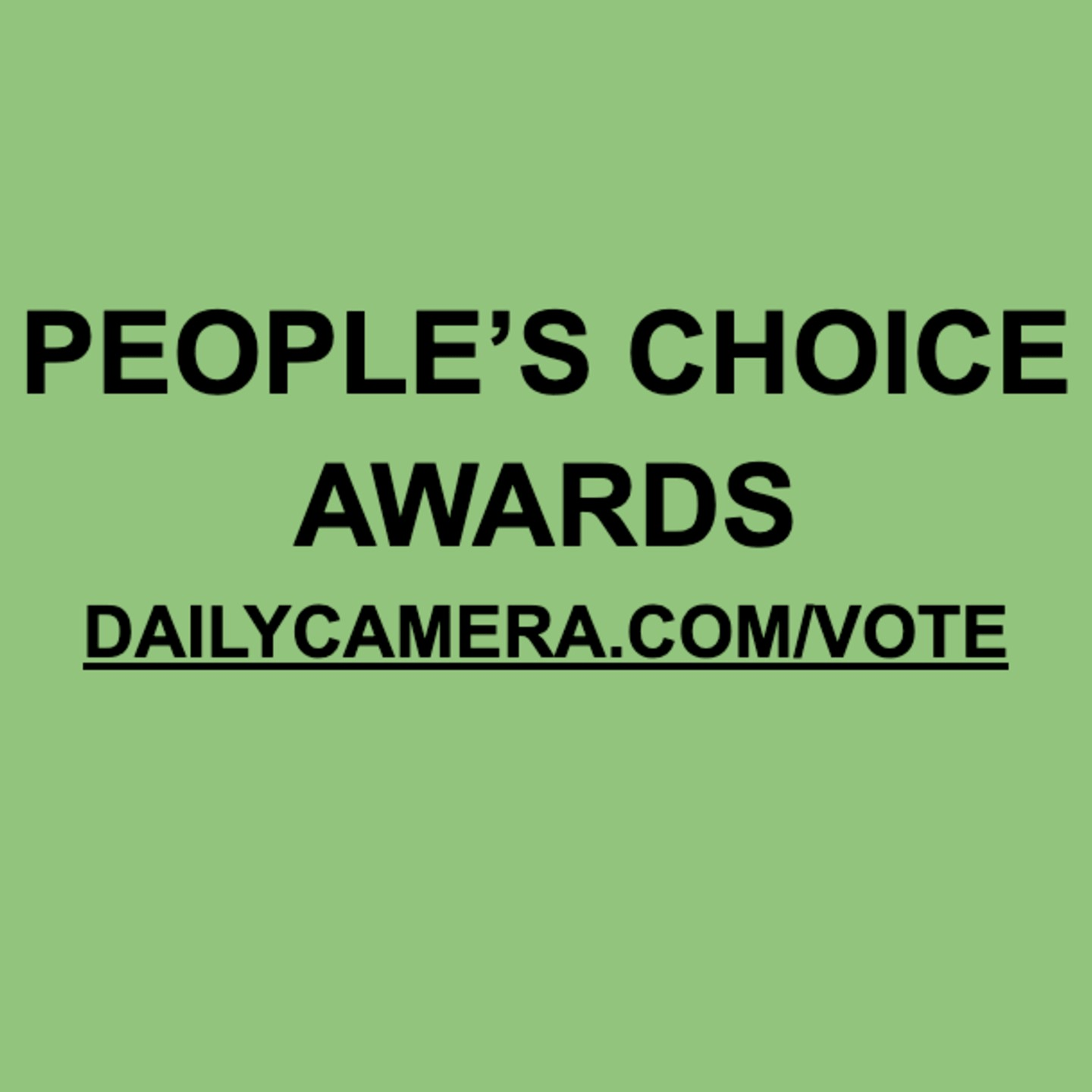PEOPLE’S CHOICE AWARDS