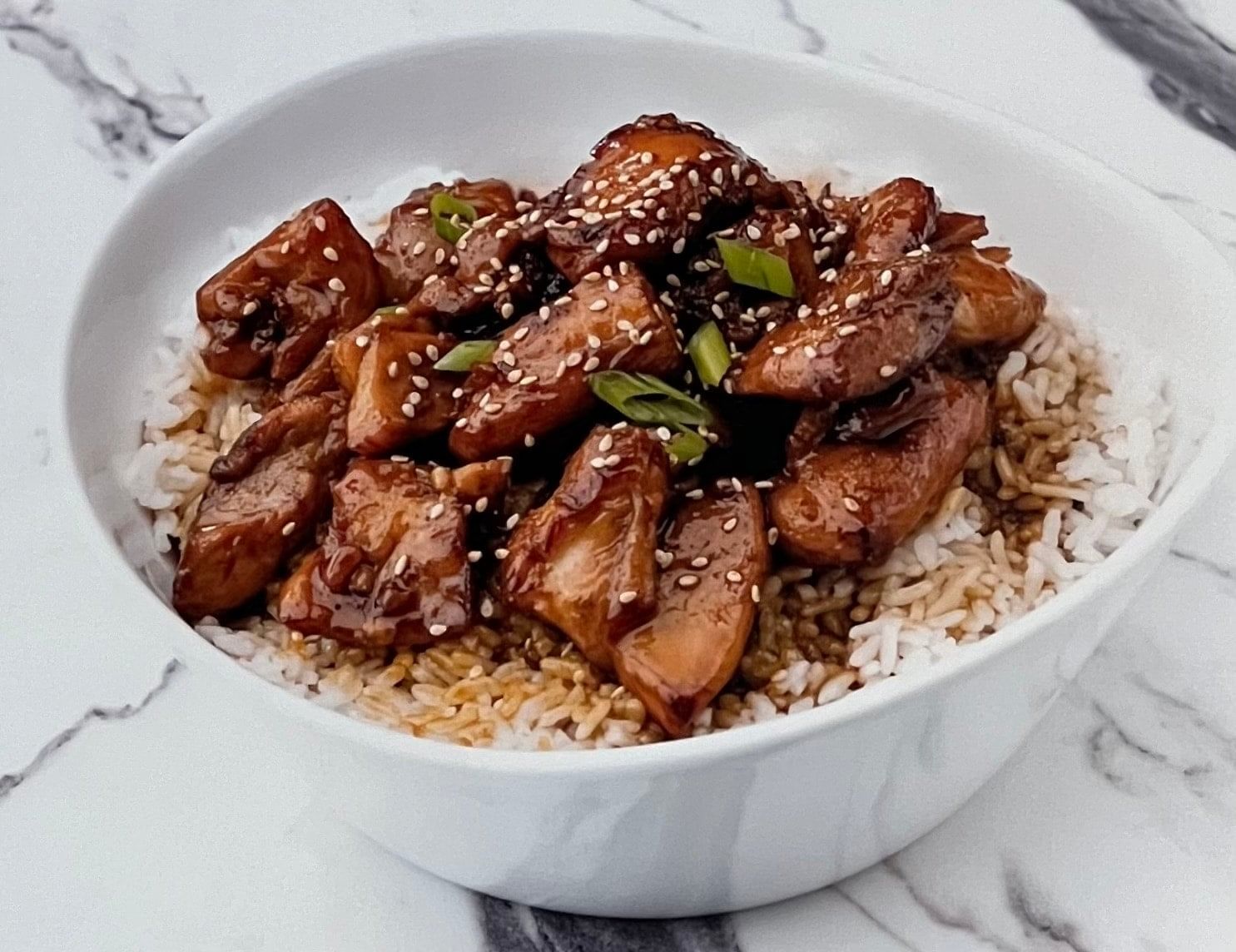 Chicken Teriyaki Bowl.