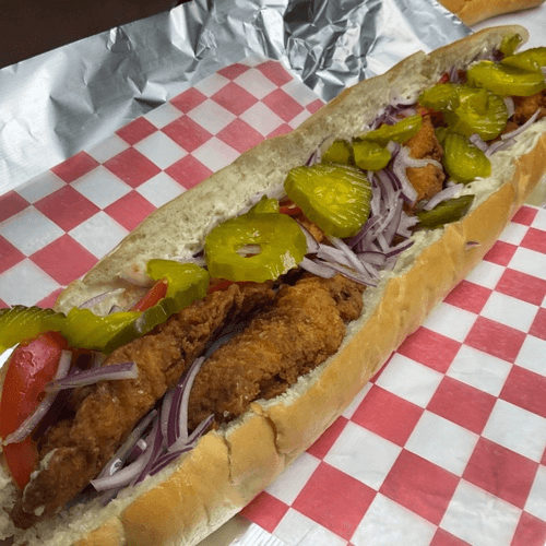 Breaded Chicken Breast Sub (Large 22").
