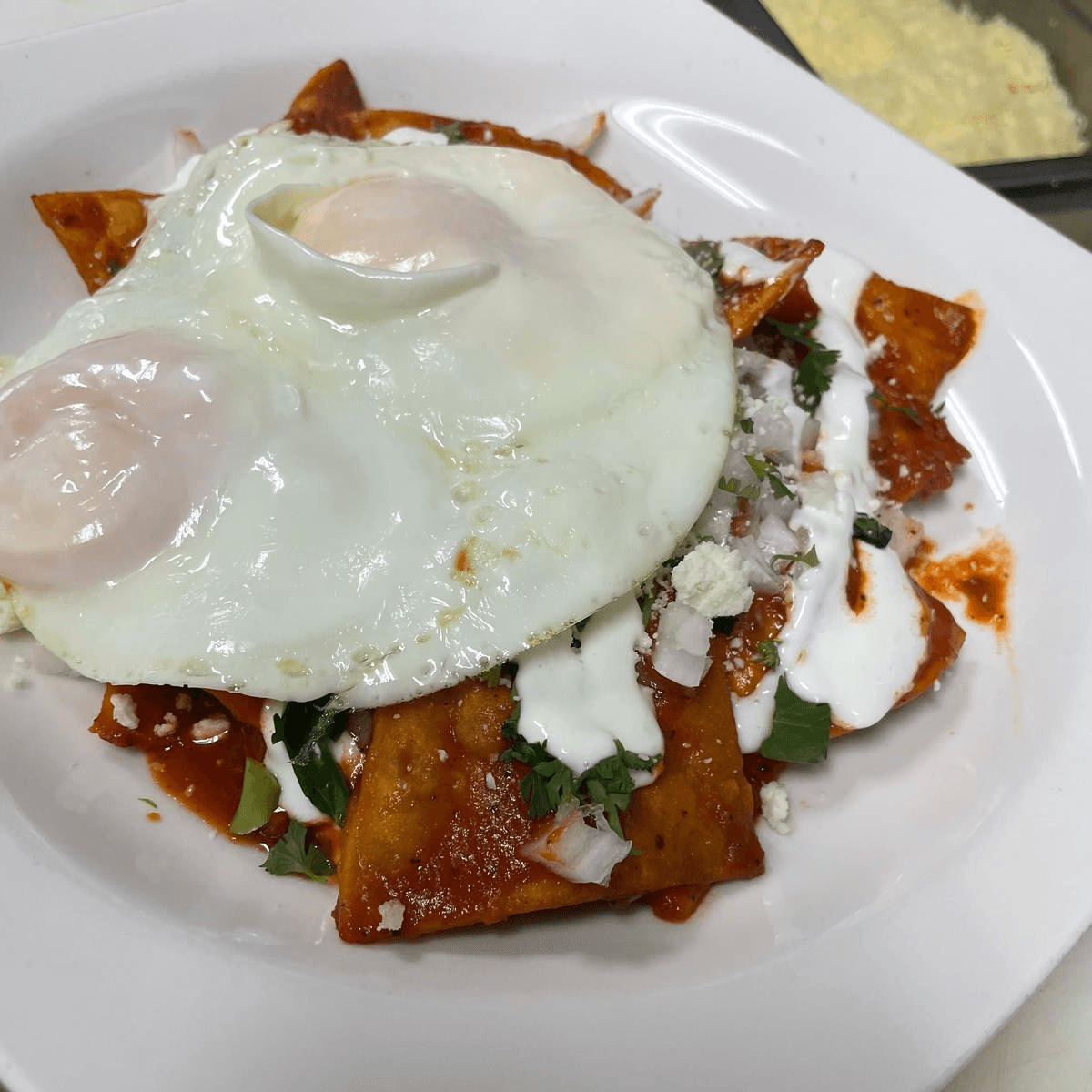 Chilaquiles.