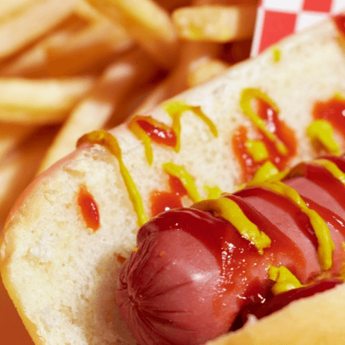 39. Hot Dog & Fries.
