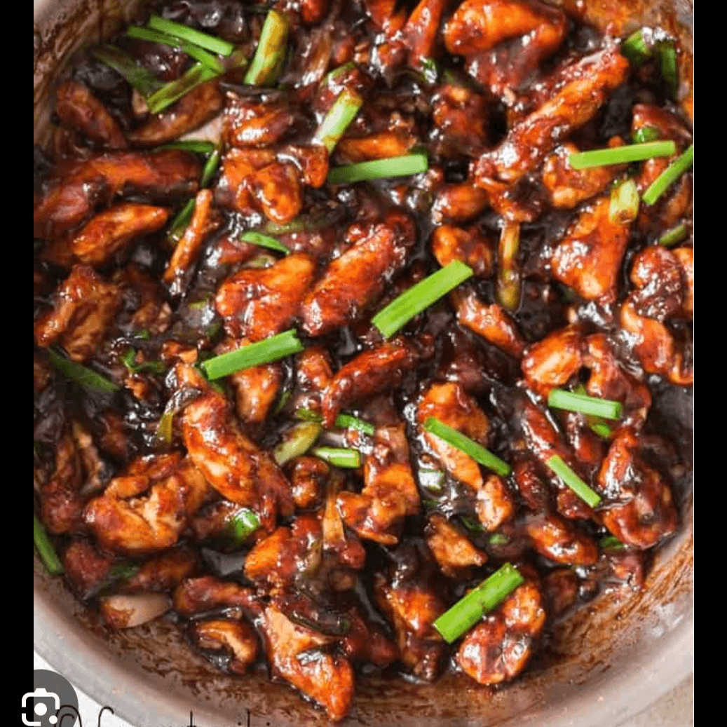 Mongolian Chicken (dinner).