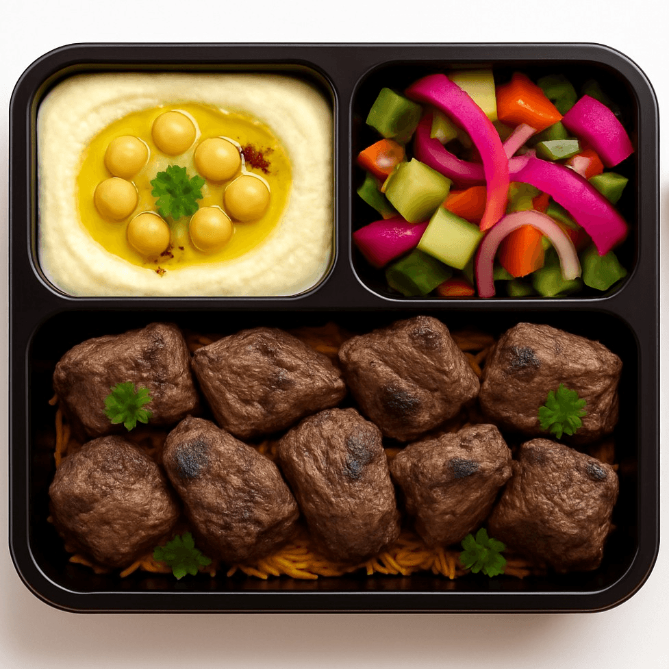 Lamb Kabob Plate (Tenderloin).