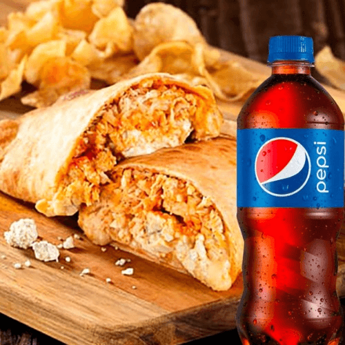 Buffalo Bleu Panino Combo.