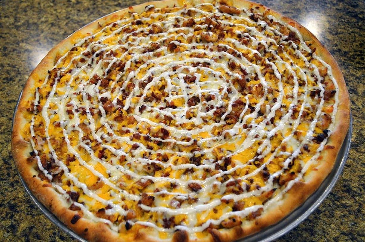Bacon Ranch Pizza.