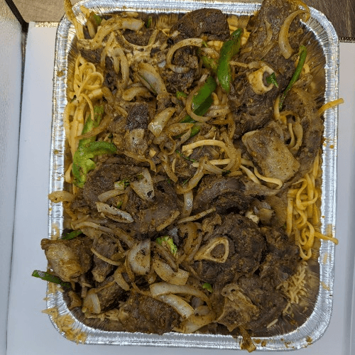 Pasta and Goat