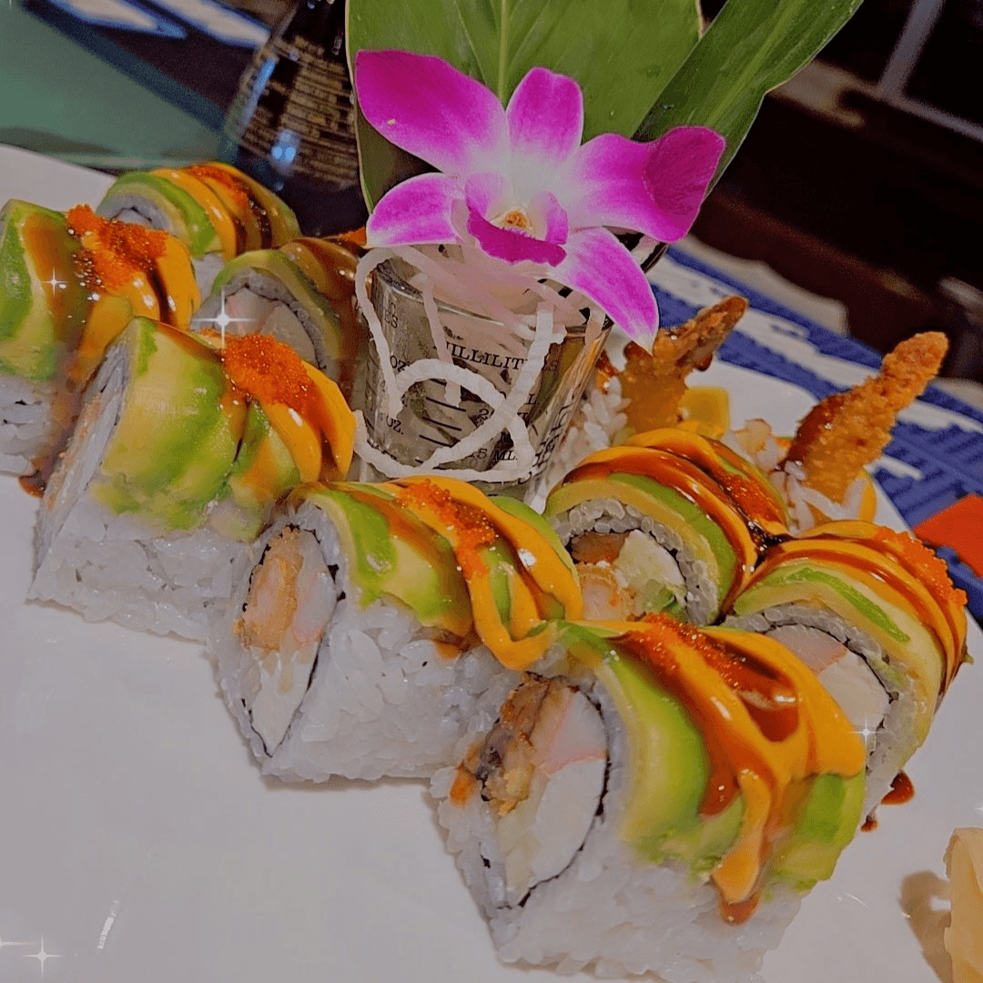 78. Blue Hawaiian Roll.