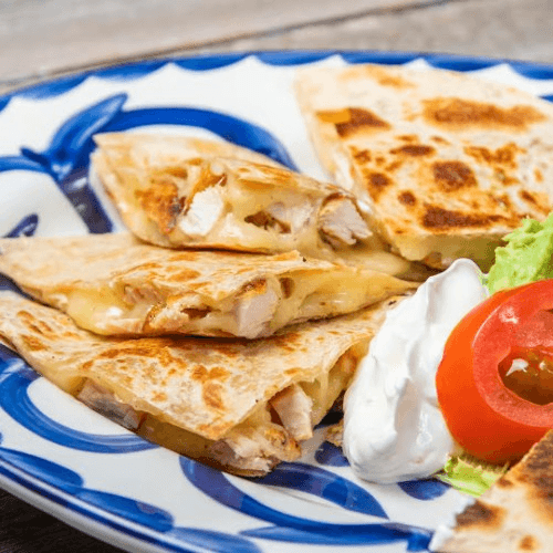 Quesadillas.