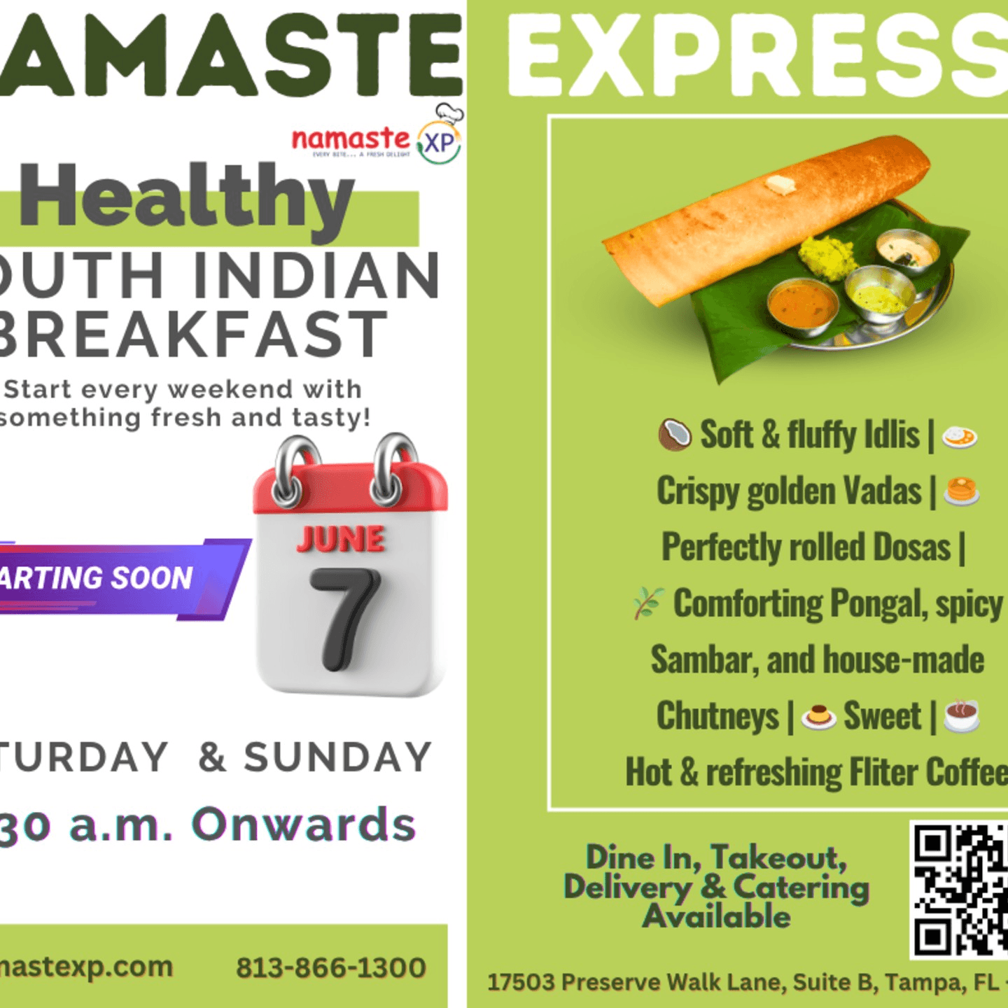 Healthy South Indian Weekend Breakfast