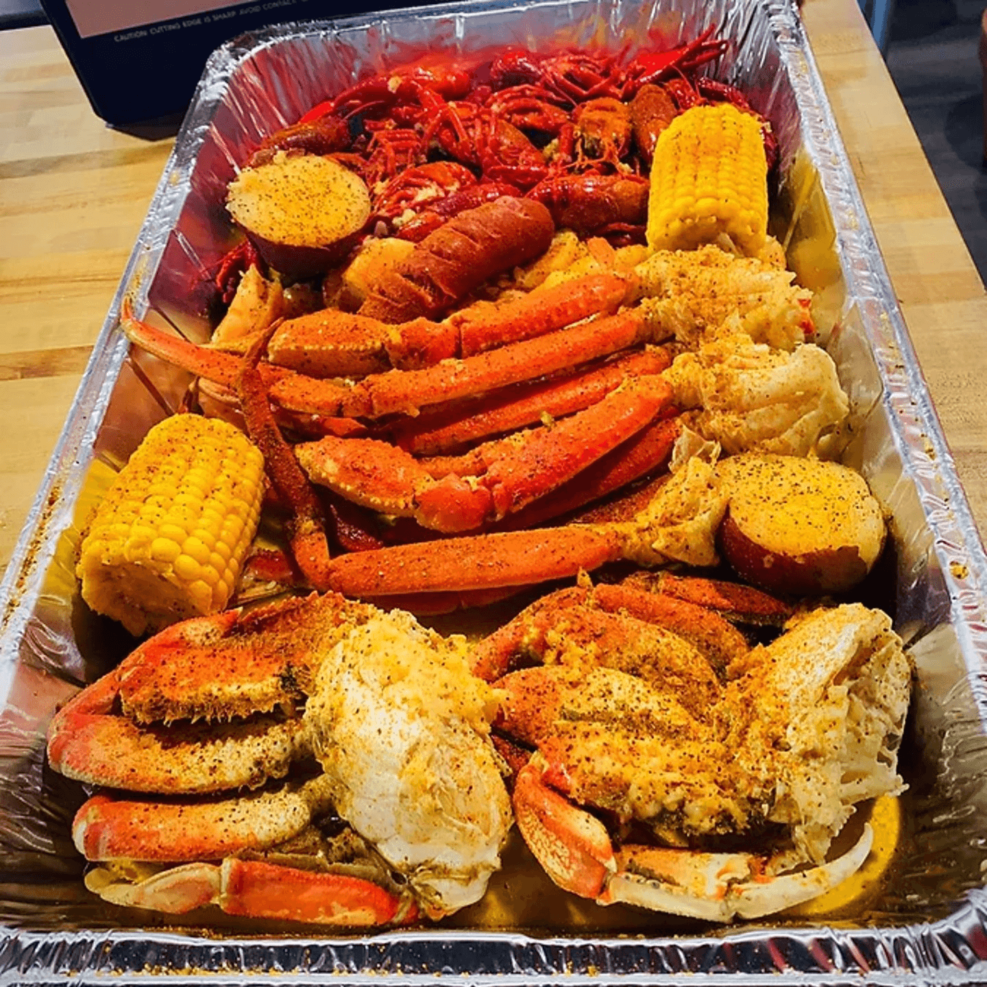 New Orleans Style Hot Boiled Seafood