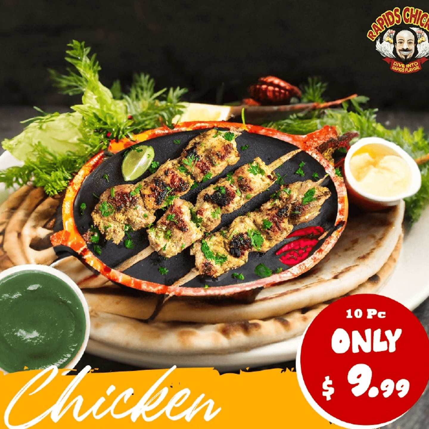 Rapids Boti Kebab