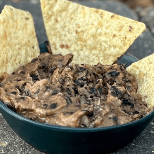 Black Bean Dip and Chips