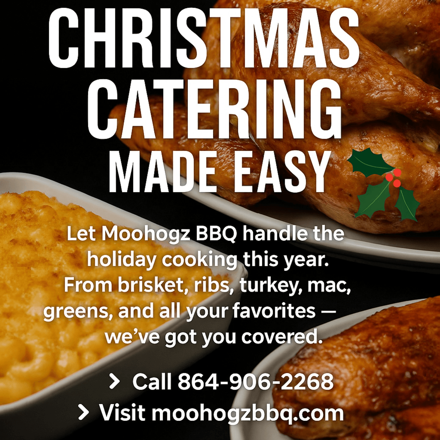 Holiday from our pit to your table