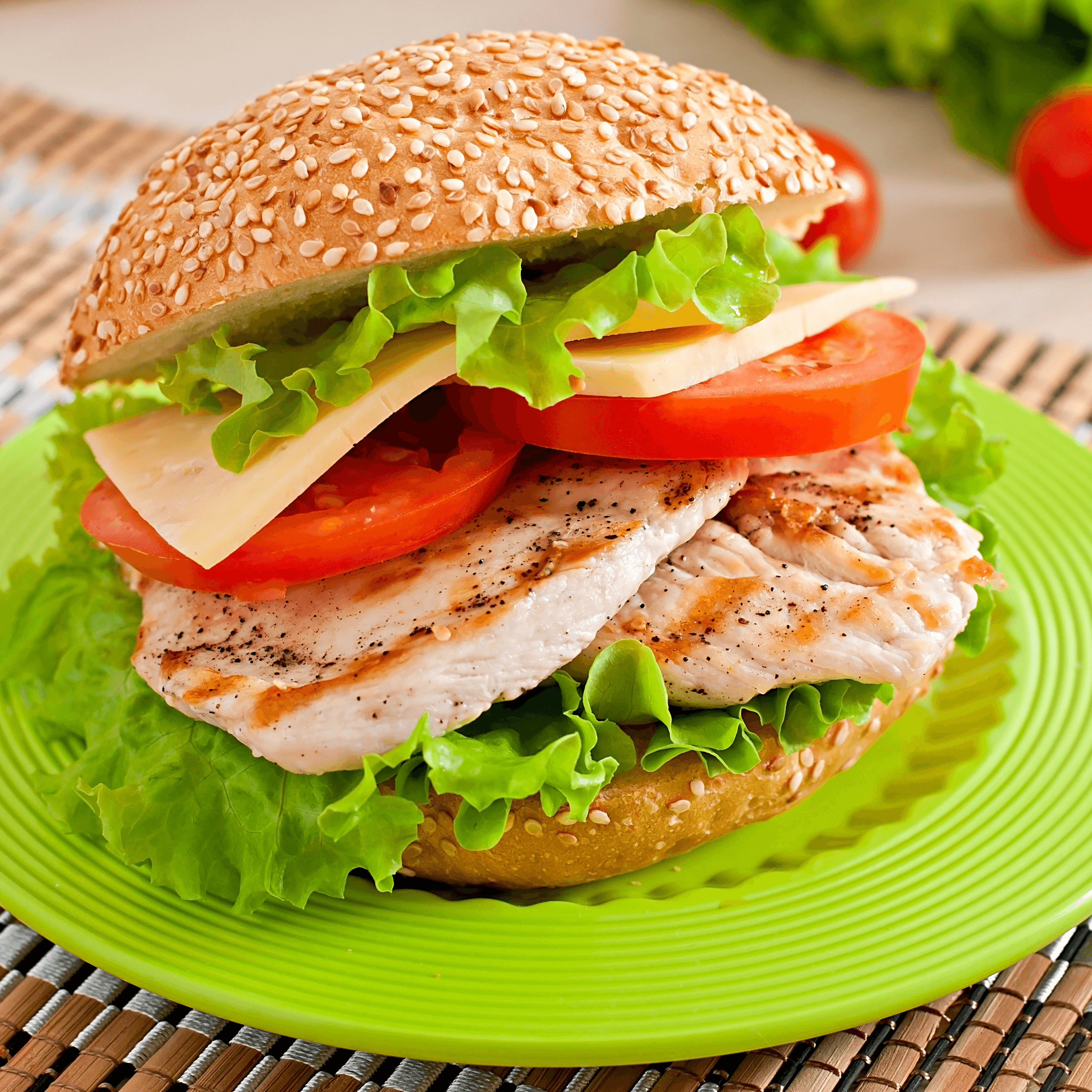 Grilled Chicken Sandwhich.
