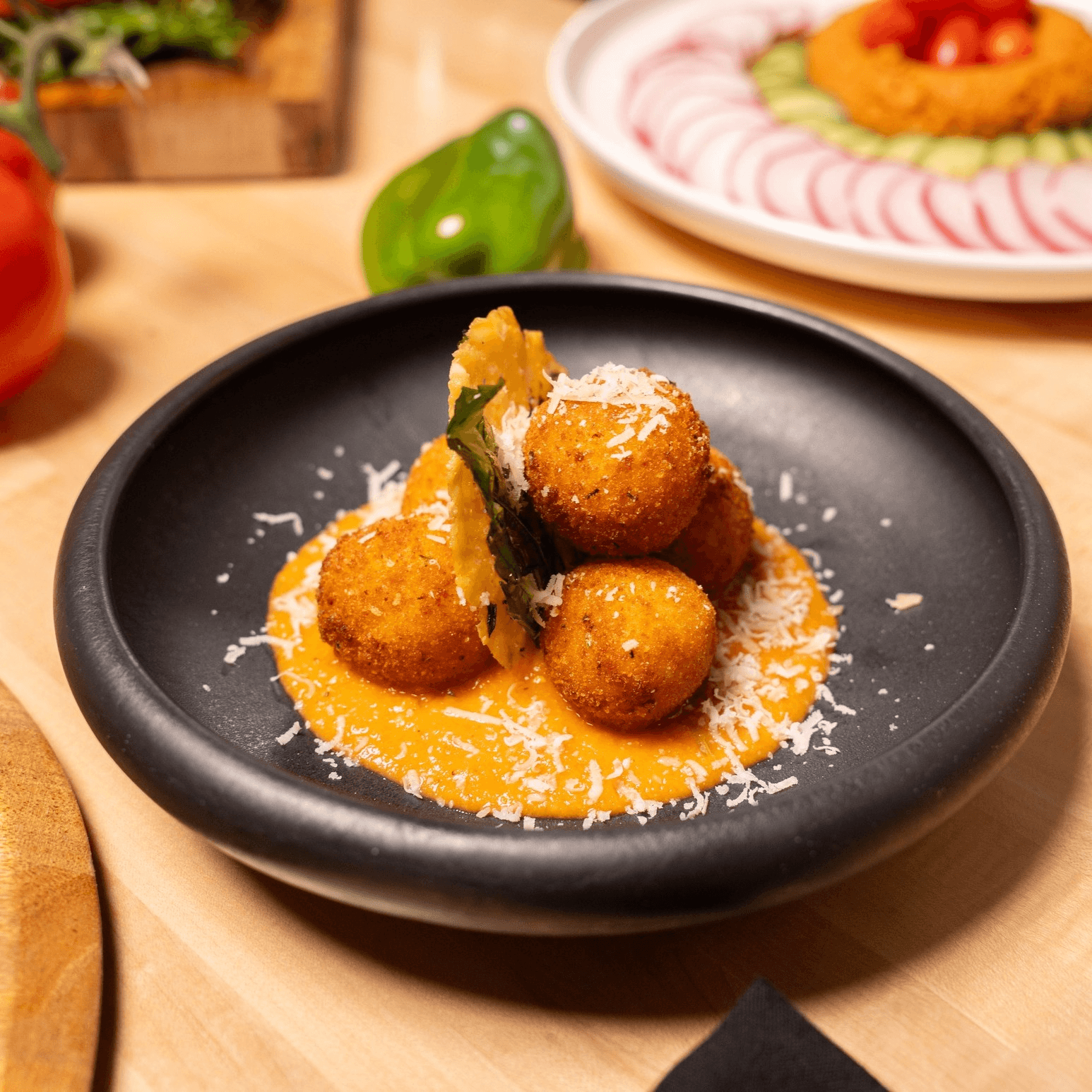 Arancini Pomodoro.