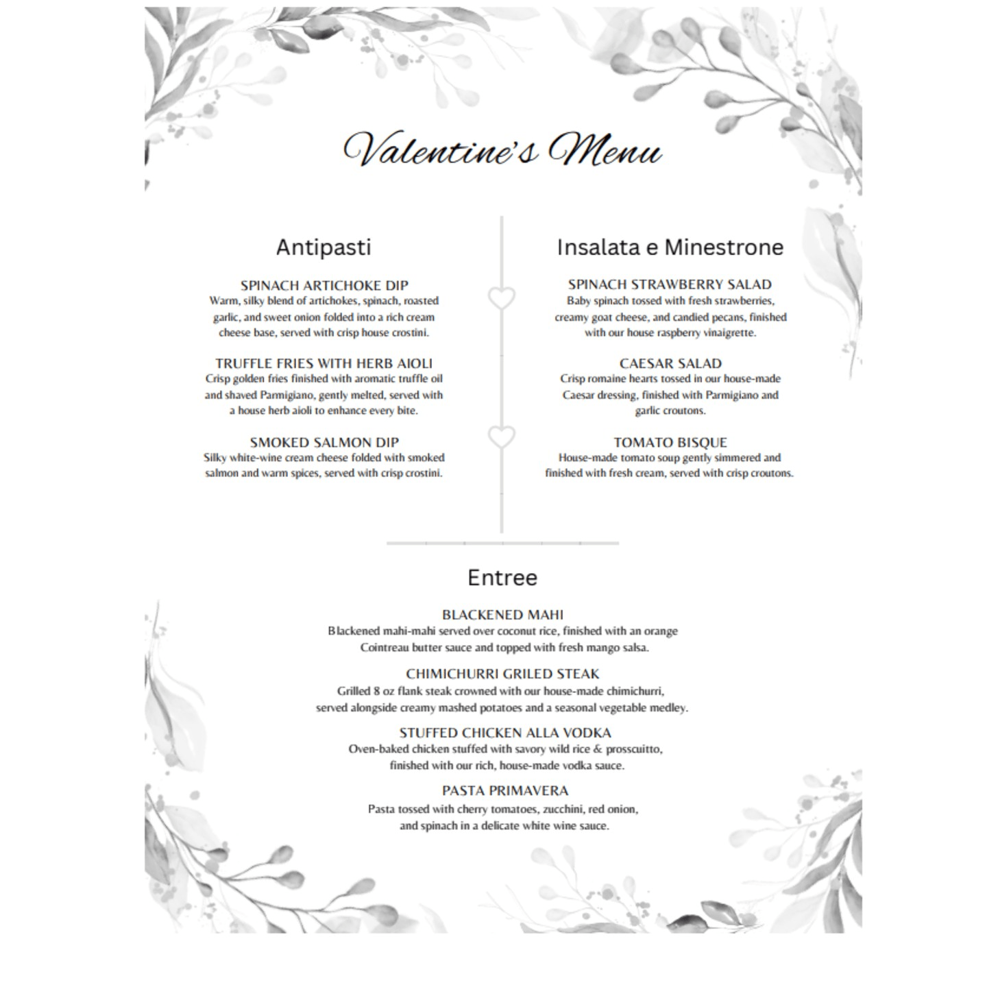 Join us for Valentine's Day!