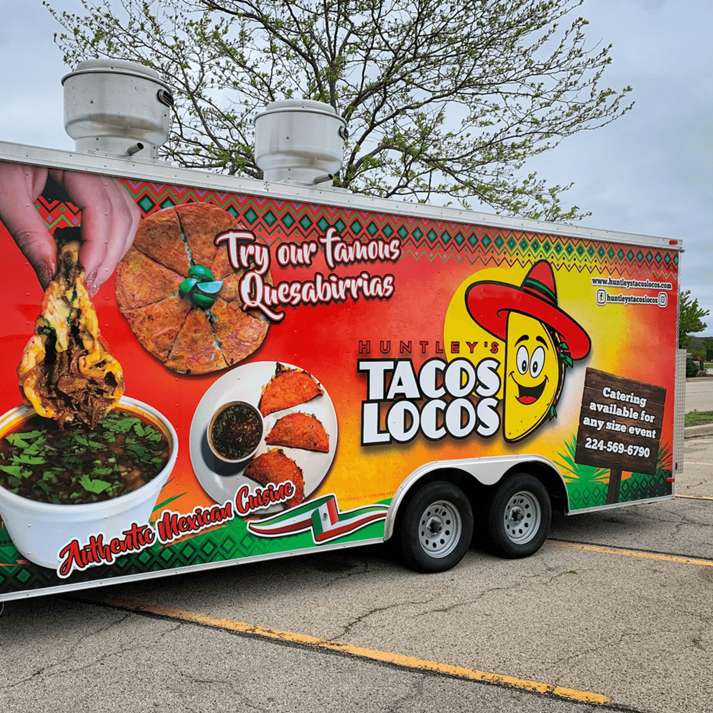 Huntley's Tacos Locos Best mexican food in Huntley