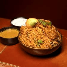 Natukodi Fry Biryani.