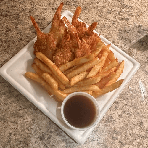 Butterfly Shrimp & Chips