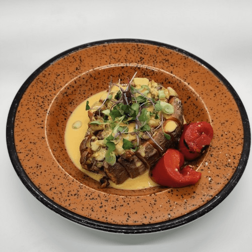 Roasted Sweet Potato.