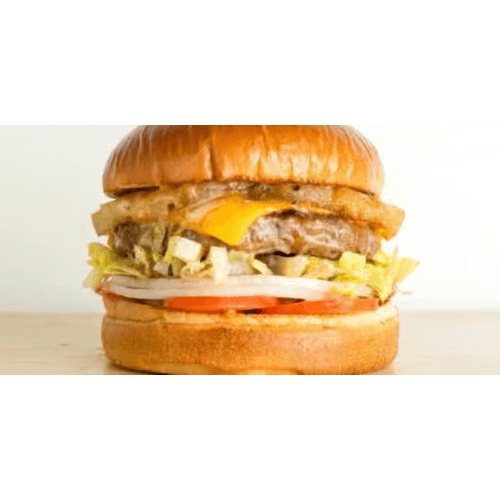 Vegan Hawaiian Burger.