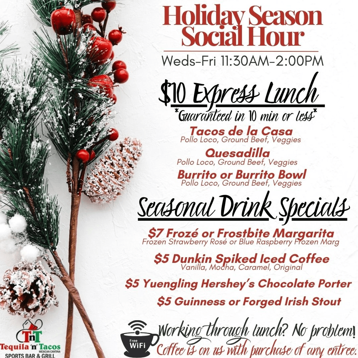 Holiday Season Social Hour