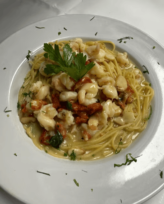 Spaghetti Mediterranean.