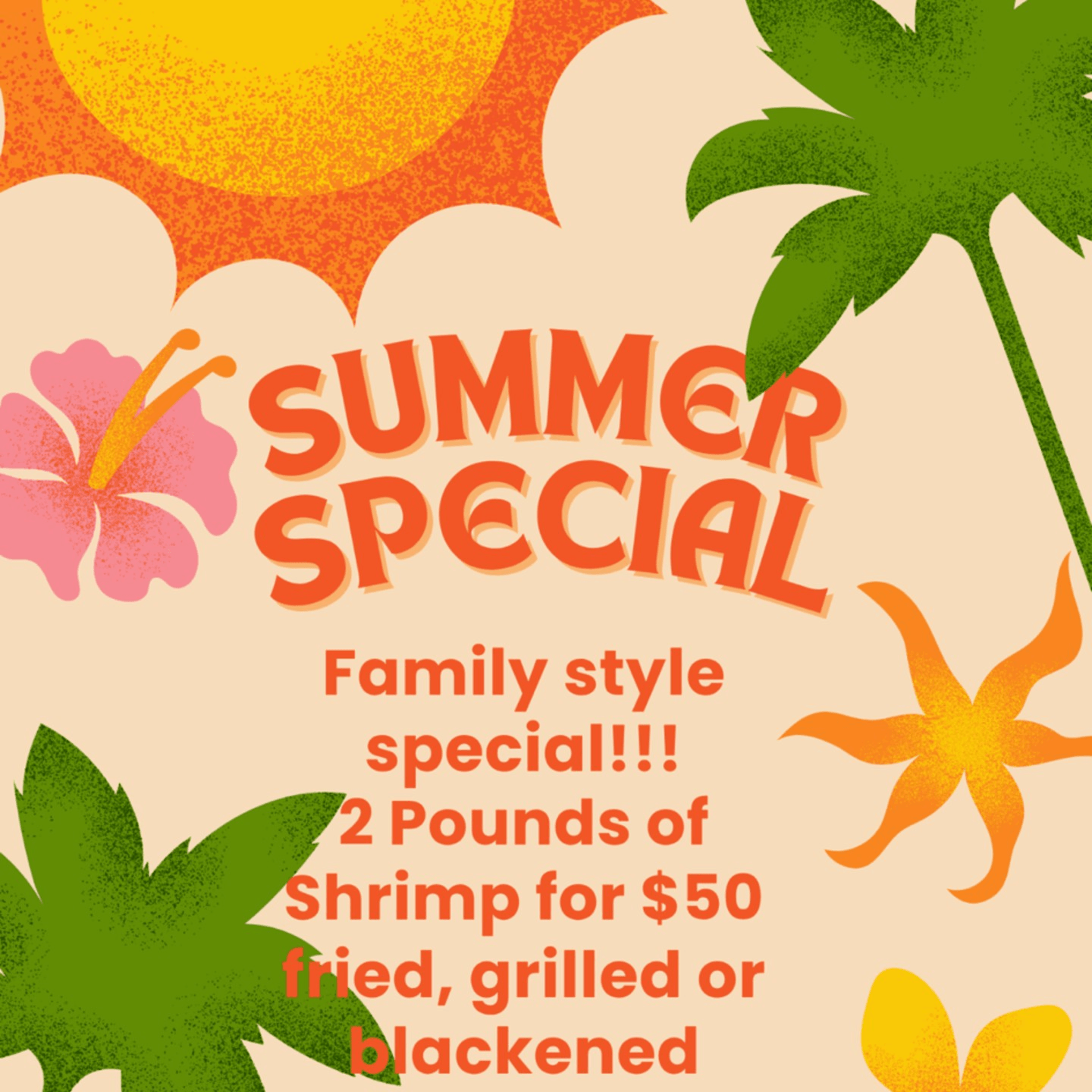 🌞 Summer Special! 🦐
